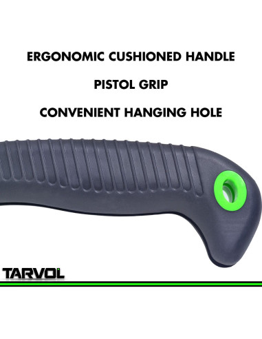 Sierra de Mano Plegable Tarvol 17.78 cm Ergonómica para Podar
