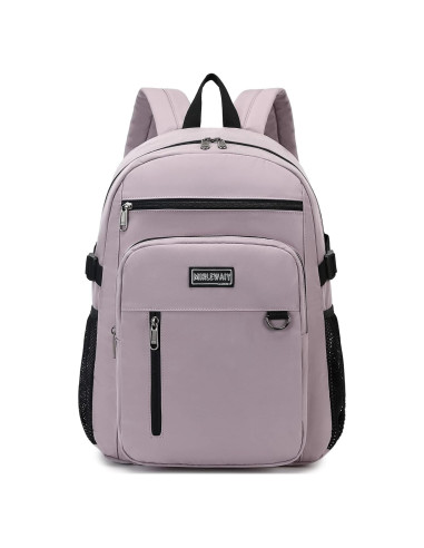 Mochila Escolar MIRLEWAIY LM13 Rosa Púrpura 44x33x14cm