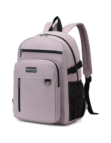 Mochila Escolar MIRLEWAIY LM13 Rosa Púrpura 44x33x14cm