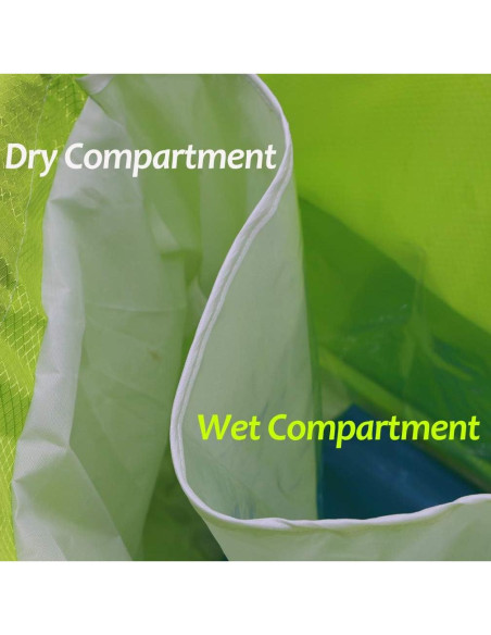 Bolsa de Natación KIKIGOAL Impermeable 36x40cm Rosa