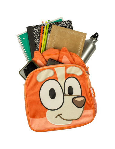 Mochila Bingo Bluey para Niños 30.48 cm con Orejas 3D
