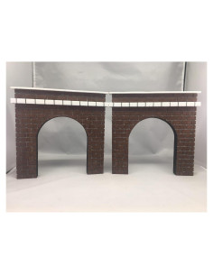 Portal de Túneles de Tren Dechant's Railroad Express Set de 2