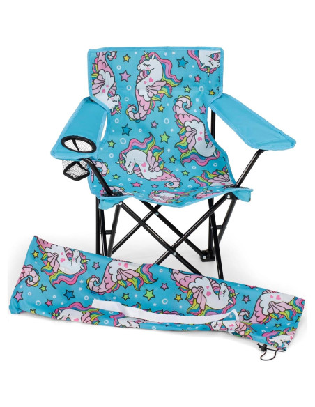 Silla Plegable para Niños Emily Rose Unicornios Marinos