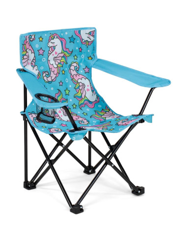 Silla Plegable para Niños Emily Rose Unicornios Marinos