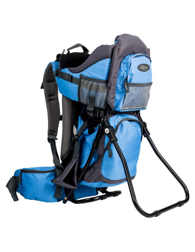 Mochila Portabebés ClevrPlus Canyonero Azul para Senderismo
