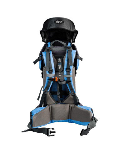 Mochila Portabebés ClevrPlus Canyonero Azul para Senderismo