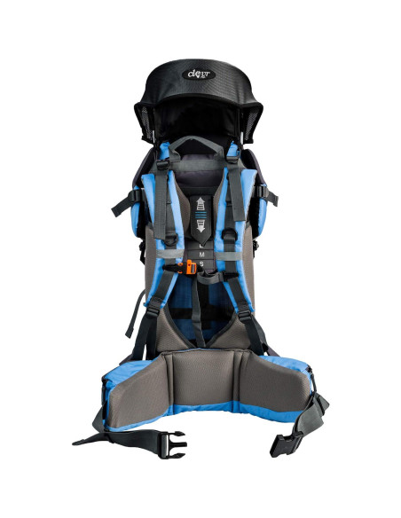 Mochila Portabebés ClevrPlus Canyonero Azul para Senderismo
