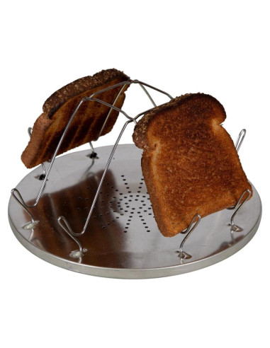 Tostador Plegable Stansport para Estufa de Campamento 22 cm