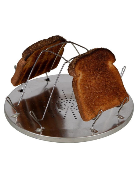 Tostador Plegable Stansport para Estufa de Campamento 22 cm