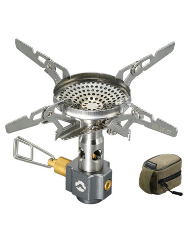 Estufa de Gas Camping Plegable CAMPINGMOON XD-2-NE 3.3kW