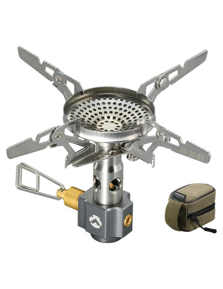 Estufa de Gas Camping Plegable CAMPINGMOON XD-2-NE 3.3kW