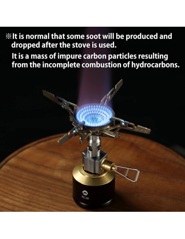 Estufa de Gas Camping Plegable CAMPINGMOON XD-2-NE 3.3kW