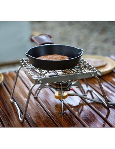 Parrilla Portátil TreGoo LTZJ16-ALL Acero Inoxidable 304