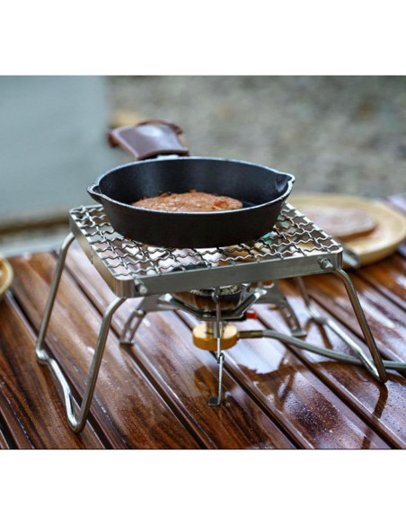 Parrilla Portátil TreGoo LTZJ16-ALL Acero Inoxidable 304