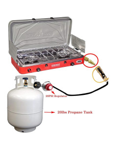 Adaptador de Propano MENSI Conexión Rápida 0.25" para Estufas 2