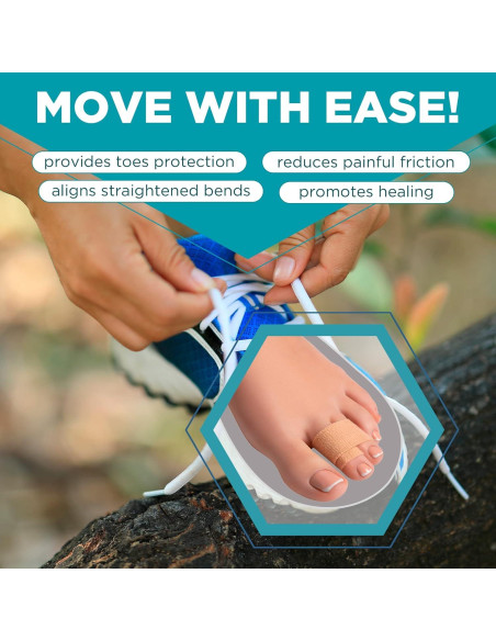 Corrector de dedos en martillo Homergy 4 unidades beige