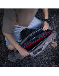 Funda de Lona Campingmoon para Estufa de 2 Quemadores 56x36cm 2