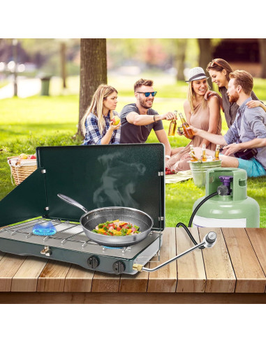 Regulador de Estufa BMMXBI con Manguera de Propano 1.5m