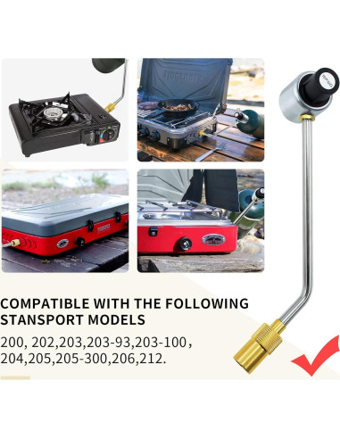 Regulador de Presión de Gas Propano MENSI 15PSI para Estufas