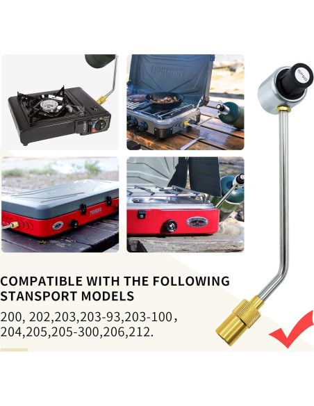 Regulador de Presión de Gas Propano MENSI 15PSI para Estufas