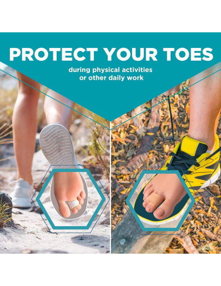 Corrector de dedos en martillo Homergy 4 unidades beige