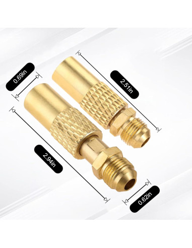 Adaptador de Rosca Macho 3/8" Hicello para Parrilla Coleman Roadtrip