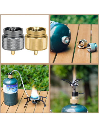 Adaptador de Estufa Camping Onlyfire GS316 Propano 1lb