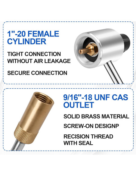 Regulador de Presión de Gas Propano Coleman 5430 15 PSI