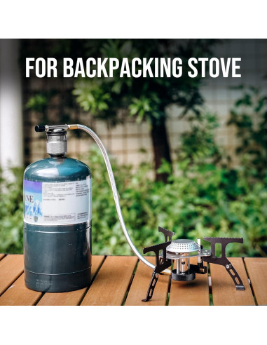 Adaptador de Estufa Camping Onlyfire GS316 Propano 1lb