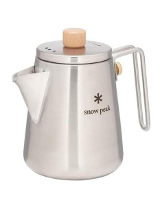 Hervidor de Barista Snow Peak 1L Acero Inoxidable Camping