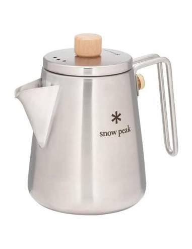 Hervidor de Barista Snow Peak 1L Acero Inoxidable Camping