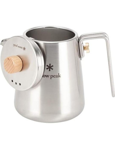 Hervidor de Barista Snow Peak 1L Acero Inoxidable Camping