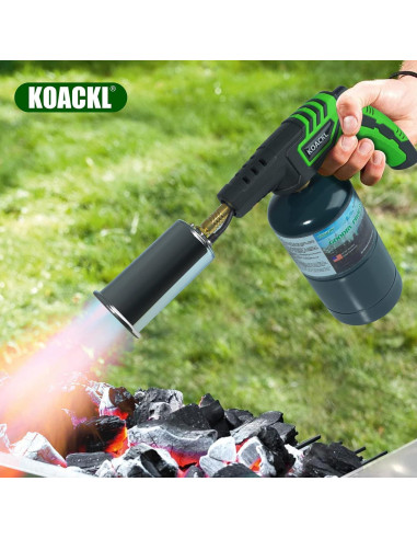 Soplete de Propano Koackl NPQ01 - 2450F, Ligero y Versátil