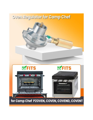Regulador de Horno Camp Chef SPG25-17 para Estufa y Pizza