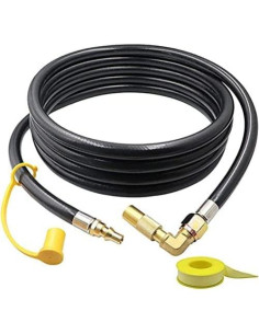 Manguera de Propano Rápida Blackstone 2.44m con Adaptador 2