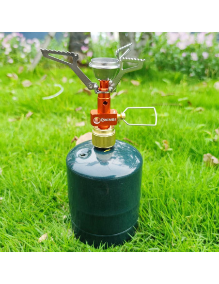 Adaptador de Estufa de Camping MENSI para Gas Propano EN417 Adaptador de Estufa de Camping MENSI para Gas Propano EN417