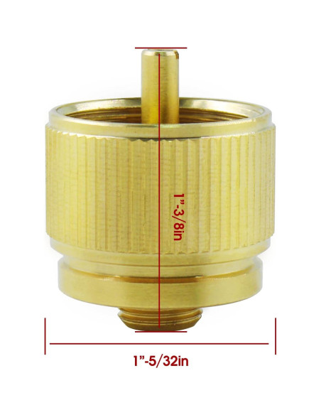 Adaptador de Estufa de Camping MENSI para Gas Propano EN417 Adaptador de Estufa de Camping MENSI para Gas Propano EN417