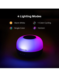 Linterna Recargable BioLite AlpenGlow Mini 150 Lúmenes Carbón 2