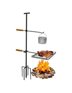 Parrilla de Fogata Portátil WTVIDAS 2.9 kg Ajustable