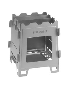 Estufa de Madera Fortress Titanio Fire-Maple 219g Compacta