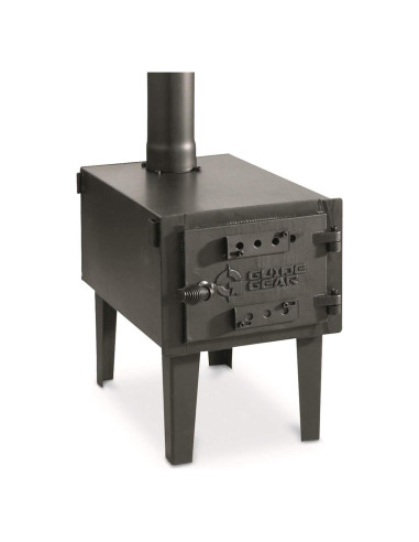 Estufa de leña portátil Guide Gear para exteriores 50.8 cm