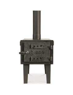 Estufa de leña portátil Guide Gear para exteriores 50.8 cm 2