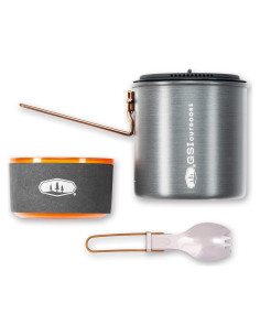 Conjunto de Cocina Ultraligero GSI Outdoors Halulite Soloist 1.1L