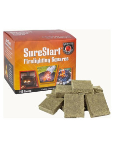 Cuadrados Encendedores MEECO'S RED DEVIL 144 Unidades - Rápido y Seguro