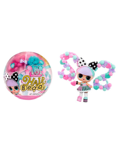 Muñeca L.O.L. Surprise! Hair Beads con 60 cuentas de cabello
