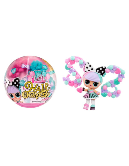 Muñeca L.O.L. Surprise! Hair Beads con 60 cuentas de cabello Muñeca L.O.L. Surprise! Hair Beads con 60 cuentas de cabello