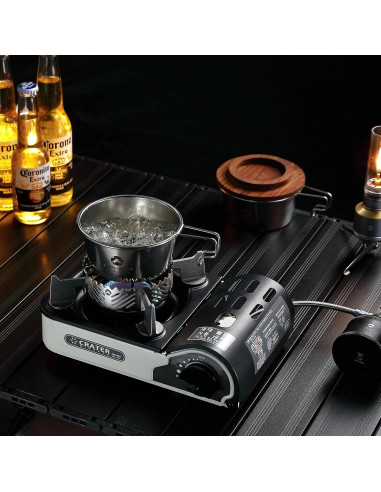 Anillo Paravientos Campingmoon Acero Inoxidable ST-132 11x3.2cm