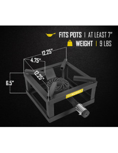 Quemador de Propano Concord 30.48 cm 100,000 BTU para Exterior 2