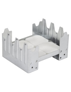 Estufa Plegable para Mochileros Stansport - Acero Revestido