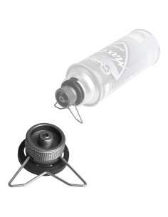 Adaptador de Cartucho de Butano Campingmoon Z10 con Soporte